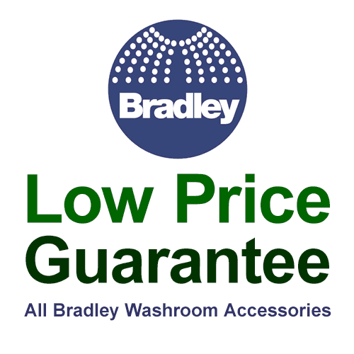 Bradley 8120-0594254 (54 x 42 x 1.5) Commercial Grab Bar, 1-1/2" Diameter x 54" Length, Stainless Steel, Updated Part Number: 8120-0584254