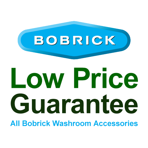Bobrick 30919.MBLK Surface-Mounted Toilet Tissue, Seat-Cover Dispenser and Waste Disposal, Left Side, Matte Black