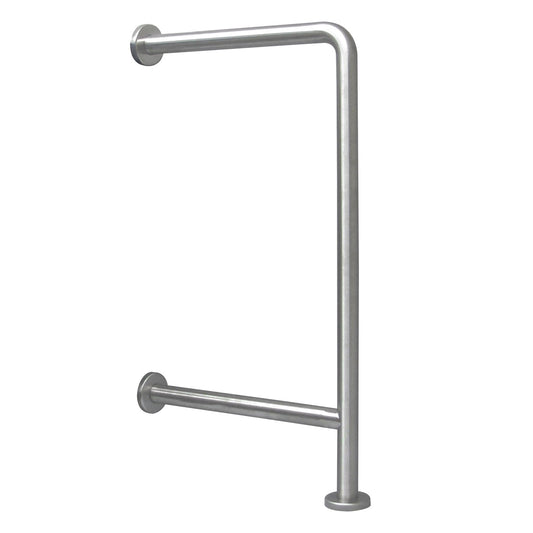 Bobrick 1-1/2" Diameter Stainless Steel Drinking Fountain Grab Bar - 819298